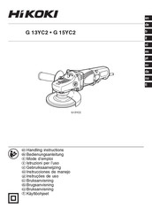 HIKOKI G 13YC2 Handling Instructions Manual