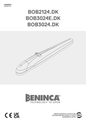 Beninca BOB3024.DK Manual