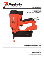 Paslode CT200S24 Cleaning Procedure
