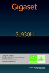 Gigaset SL930H Manual
