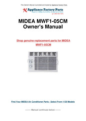 Midea MPA-08CR Instruction Manual