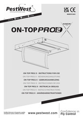 PestWest ON-TOP PRO2 Instructions For Use Manual