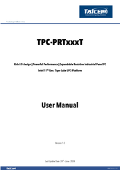 TAICENN TPC-PRT190T User Manual