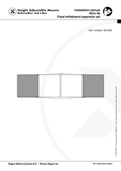 Thomas Regout BalanceBox Winx-4b Installation Manual