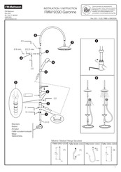 Fm Mattsson FMM 9390 Garonne Instructions