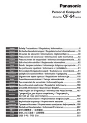 Panasonic CF-54 Series Safety Precautions And Regulatory Information