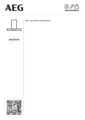 AEG DGX3523S User Manual