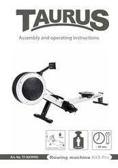 Taurus RX9 Pro Assembly And Operating Instructions Manual