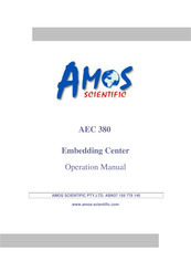 Amos AEC 380 Operation Manual