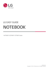 LG 14ZT90P Series Easy Manual