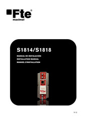 FTE Maximal S1818 Installation Manual