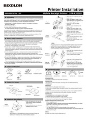BIXOLON SPP-R200III Manual