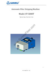 SUNMA ST-5000T Operating	 Instruction