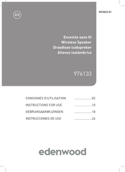 Edenwood 976133 Instructions For Use Manual