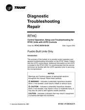 Trane RTHC Diagnostic Repair Manual