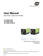 JAI Apex Series User Manual