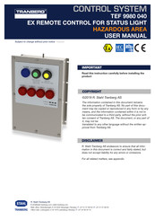 Tranberg TEF 9980 040 User Manual