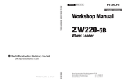 Hitachi ZW220-5B Workshop Manual