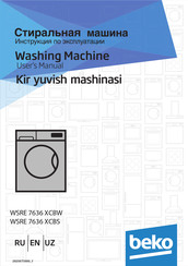 Beko WSRE 7636 XCBW User Manual