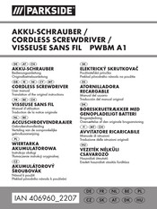 Parkside PWBM A1 User Manual
