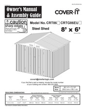 ShelterLogic Cover-It CRT86 Owner's Manual & Assembly Manual