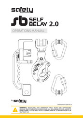 Safety Engineering Self Belay 2.0 Operation Manual