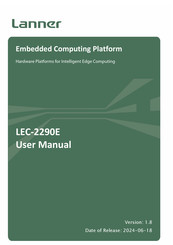 Lanner LEC-2290E User Manual