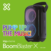 KlipXtreme BoomBlaster X Manual