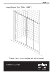 Kohler mira SHOWERS S43F Installation Manual