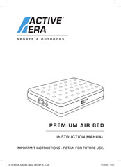 Active Era PREMIUM AIR BED Instruction Manual