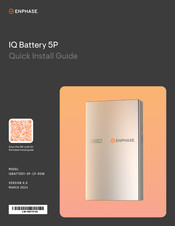 enphase IQ Battery 5P Quick Install Manual