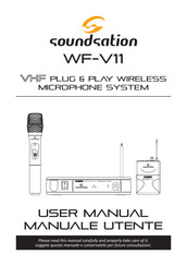 soundsation WF-V11PD User Manual