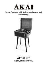 Akai ATT-101BT Instruction Manual