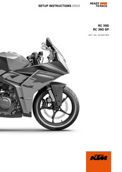 KTM RC 390 JP 2023 Setup Instructions