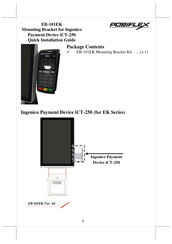 POSIFLEX EB-101EK Quick Installation Manual
