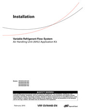 Ingersoll-Rand 4EEVAKA64K1075 Installation Manual