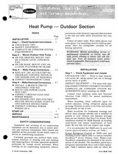 Carrier 38QB Installation, Start-Up And Service Instructions Manual