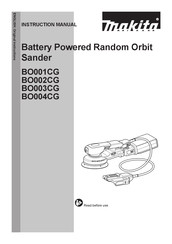 Makita BO001CGZ Instruction Manual