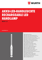 Würth 0827 940 115 Translation Of The Original Operating Instructions