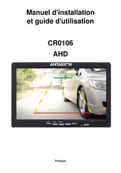 ANTARION CR0106 AHD Installation Manual And User's Manual