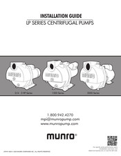 Munro LP Series Installation Manual