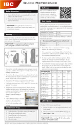 Ibc SL 10-85 G3 Quick Reference