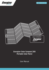 Energizer HardCase Solar Sunpack 200 User Manual