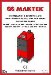Maktek 40 MKK Installation, Operation And Maintenance Manual