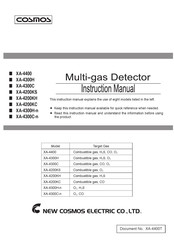 Cosmos XA-4400 Instruction Manual