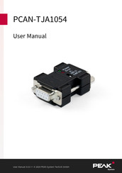 Peak PCAN-TJA1054 User Manual