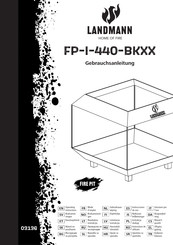 Landmann FP-I-440-BKXX Operating Instructions Manual