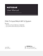NETGEAR Orbi RBR750P User Manual