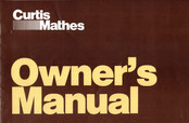 Curtis Mathes J1370RG Owner's Manual