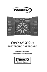 Halex Oxford XO-3 Owner's Manual And Game Instructions